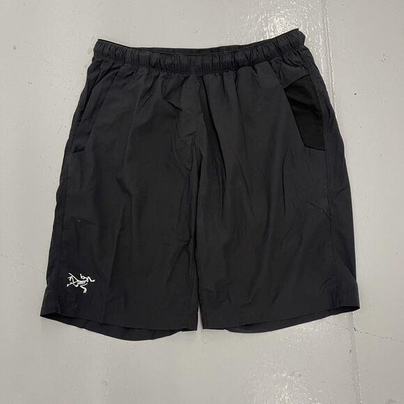 Arc'teryx Black Nylon Outdoor Running Shorts 29x8 - Picture 1 of 5